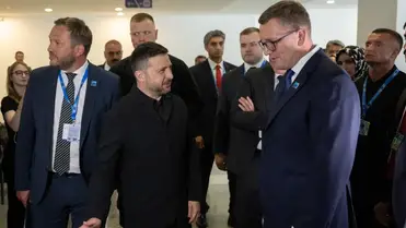 A finn államfő szerint Ukrajna jelenlegi pozíciója kedvezőbb, mint a háború korábbi szakaszaiban.  Anadolu via AFP/Harun Ozalp