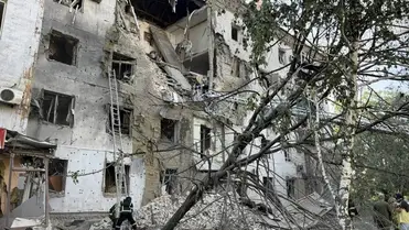 Lakóövezetet ért orosz támadás Zaporizzsjában - képünk illusztráció. Fotó: DARYA NAZAROVA (STR ZAPORIZHZHIA / AFP