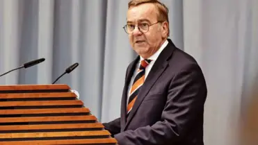 Boris Pistorius német védelmi miniszter (Fotó: Ukrinform)