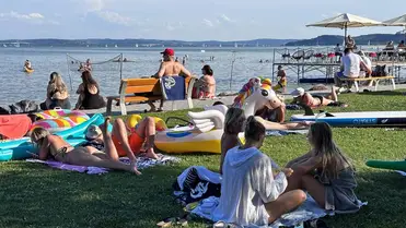 Kellemes nyári idő várható a héten. Illusztráció