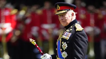 III. Károly a Buckingham-palotában 2026. június 9-én. Fotó: Aaron Chown / Pool / Getty Images