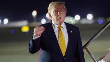 Donald Trump 2026. július 8-án. Fotó: Win McNamee / Getty Images