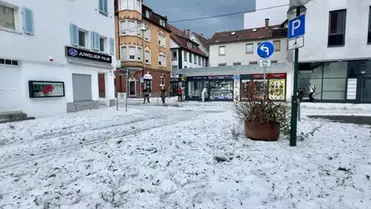Mintha hó lepte volna el az utcákat: óriási jégeső zúdult a németországi Reutlingenre. Fotó: Facebook