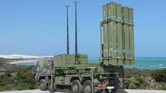 IRIS-T SLM  légvédelmi rendszerek. Illusztráció