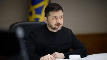 Volodimir Zelenszkij ukrán elnök. Fotó: facebook.com_zelenskyy.official