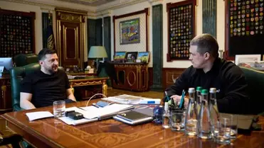 Fedorov visszautasította Zelenszkij ajánlatát az új tisztségre, kizárólag a védelmi miniszteri poszt érdekli. (facebook.com/zelenskyy.official)