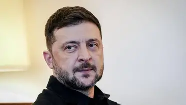 Volodimir Zelenszkij ukrán elnök. Fotó: Getty Images