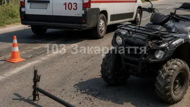 Kórházba szállították a quad által elütött 13 éves fiút a Munkácsi járásból. Fotó: Illusztráció. facebook.com/103zakarpat