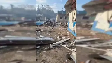 Tizenkét bombával csaptak le az oroszok egy piacra, sok a sérült. Fotó: Focus