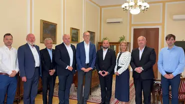 Budapesten egyeztetett a Kárpátaljai Református Egyházkerület vezetése. Fotó: Kárpátaljai Református Egyház Kre