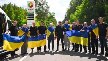 Újabb sikeres hazatérés: hét civil szabadult ki az orosz fogságból. Fotó: t.me/dmytro_lubinetzs