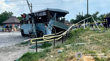 Tragédia Rivne megyében: vonat ütközött menetrend szerinti kisbusszal, négy halott. Fotó: Ukrán Nemzeti Rendőrség