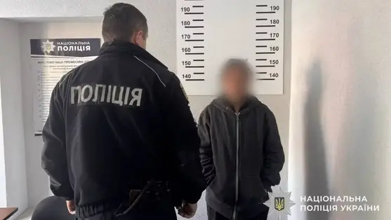 Késes támadás Beregszászon: ittas nő sebesített meg egy 24 éves helyi lakost. Fotó: Ukrán Nemzeti Rendőrség