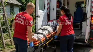 Súlyos sérüléseket szenvedett egy 60 éves nő, miután lezuhant egy létráról. Fotó: Illusztráció. facebook.com/103zakarpat