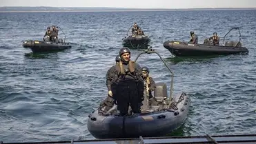 Az USA és NATO szövetségesei haditengerészeti gyakorlatot tartanak a Balti-tengeren. Illusztráció