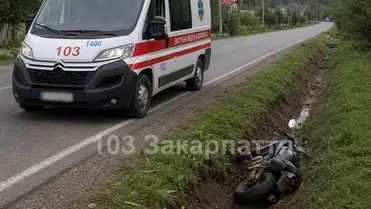 Hiába küzdöttek érte, meghalt egy 17 éves motoros Kárpátalján. Illusztráció. facebook.com/103zakarpat