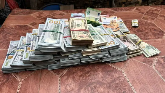 Több mint 11 millió hrivnyát foglaltak le – Beregszászon őrizetbe vették a katonaorvosi bizottság vezetőjét. Fotó: Állami Nyomozó Iroda