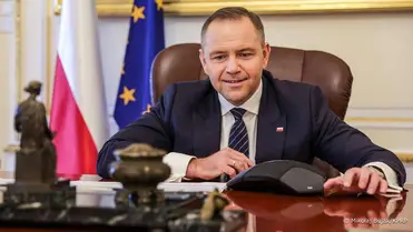 Karol Nawrocki lengyel elnök szerint Ukrajna európai uniós csatlakozása komoly kihívásokat jelenthet a lengyel mezőgazdaság számára. Fotó: Mikolaj Bujak/KPRP