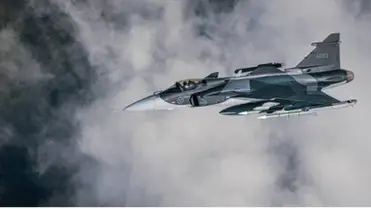 Ukrajna 16 Gripen E típusú harci repülőgépet szerez be Svédországtól. A kiemelt kép illusztráció. (Fotó: X.com)
