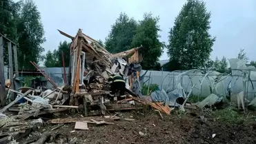 Orosz dróntámadás következményei. TASR/AP-felvétel