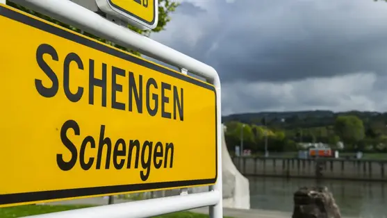 Schengeni övezet. Illusztráció