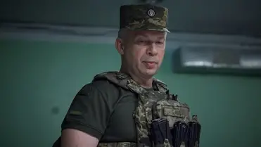 Olekszandr Szirszkij, az Ukrán Fegyveres Erők főparancsnoka. Fotó: president.gov.ua
