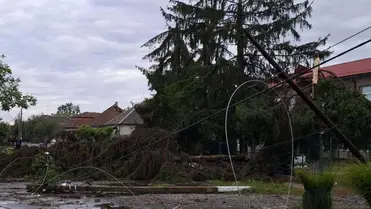 A Beregszászi kistérség hét településén nincs áram a vihar után. A károsult háztartások egyszeri 3000 hrivnyás támogatást kaphatnak.