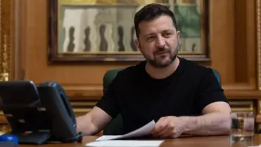 Zelenszkij: Amerika szerepe döntő lehet a háború lezárásában. Fotó: president.gov.ua
