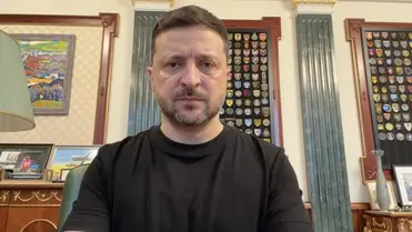 Volodimir Zelenszkij ukrán elnök. Fotó: https://www.president.gov.ua/