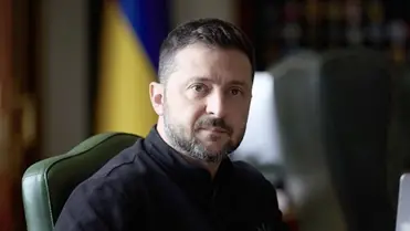 Volodimir Zelenszkij ukrán elnök. Fotó: t.me/V_Zelenskiy_official