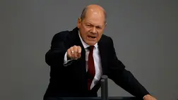 Olaf Scholz német kancellár