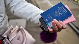 Ukrán menekültek. Illusztráció