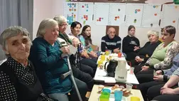 Idősek csendesdélutánja a Glória Ifjúsági Központban