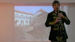 Rendhagyó történelemóra Nagy Csaba tárogatóművésszel. Fotó: Kovács Erzsébet 