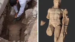 Titokzatos, kétezer éves Herkules szobor került elő