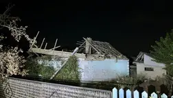 Az oroszok Nyikopol térségét lőtték Grad rakéta-sorozatvetőkkel. (t.me/mykola_lukashuk)