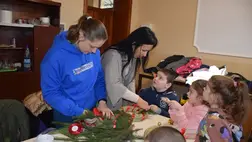 Ünnepre hangolódás Kígyóson. Fotó: Kovács Erzsébet