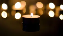 Gyászgyertya. Illusztráció