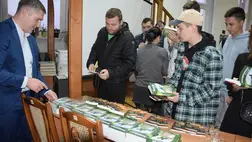 Könyvbemutató a Rákóczi Főiskolán: Kárpátalja magyar szemmel – ukránul. Fotó: Kovács Elemér