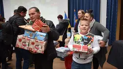 Karácsonyi ünnepség a nagycsaládosoknál