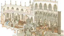 A Fehér Királyné elveszett kápolnáját rekonstruálják