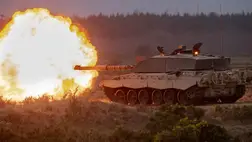 A Challenger 2 brit tervezésű és gyártású, 120 milliméteres löveggel felszerelt, 75 tonna össztömegű harmadik generációs harckocsi