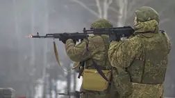 Wagner-zsoldosok az orosz-ukrán háborúban. Illusztráció