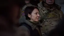 Hanna Maljar védelmi miniszterhelyettes. Fotó: president.gov.ua