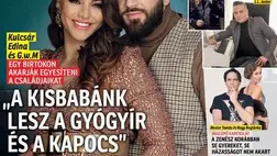 Kulcsár Edina babapocakja nagyot nőtt