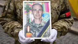 Szoledar közelében vívott harcokban életét vesztette Olekszij Vizenko főhadnagy. (Fotó: Ungvári Városi Tanács)