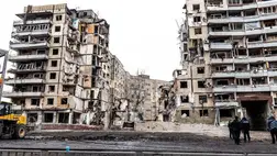 Rakétatámadás Dnyiprói lakóház ellen. (t.me/dnipropetrovskaODA)