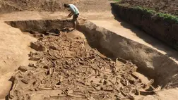 Fej nélküli csontvázakat rejtett az ősi tömegsír