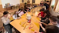 Gyertyakészítő kézműves foglalkozás Salánkon