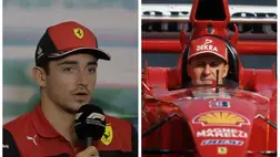 Leclerc elárulta, milyen volt az első találkozása Schumacherrel